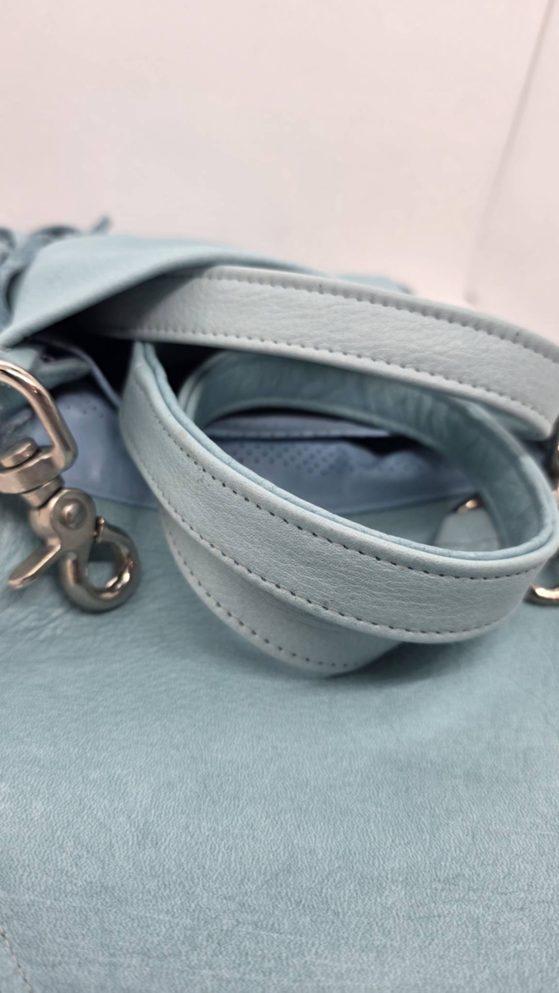 Turquoise Buck Skin Purse