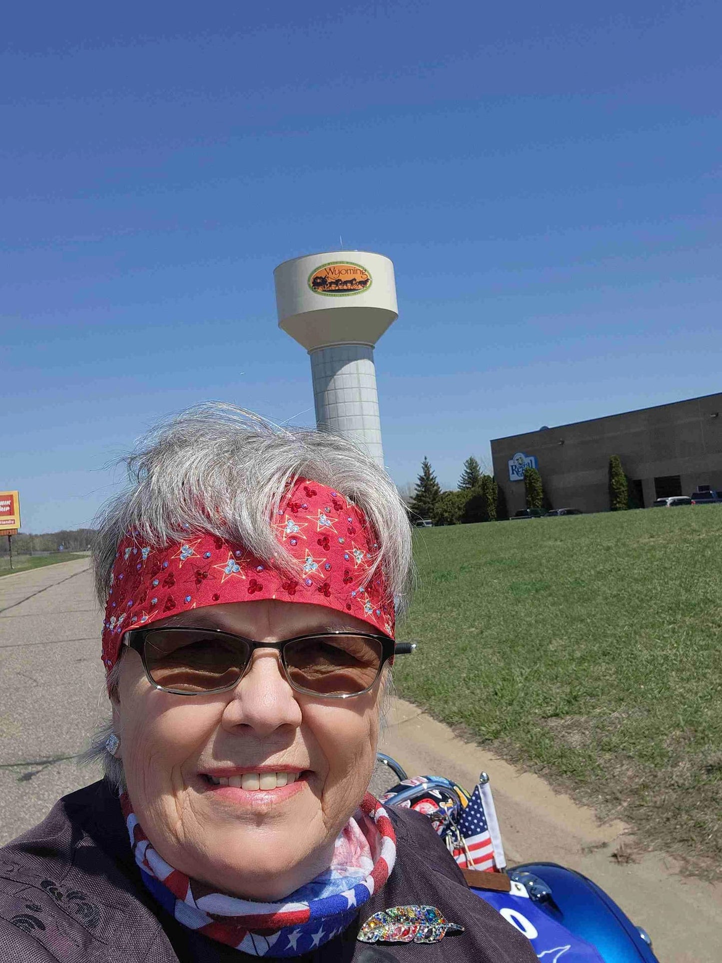 LeeAnnette Red Stars with Red, Red Shimmer and Diamond Clear Austrian Crystals (sku4846)