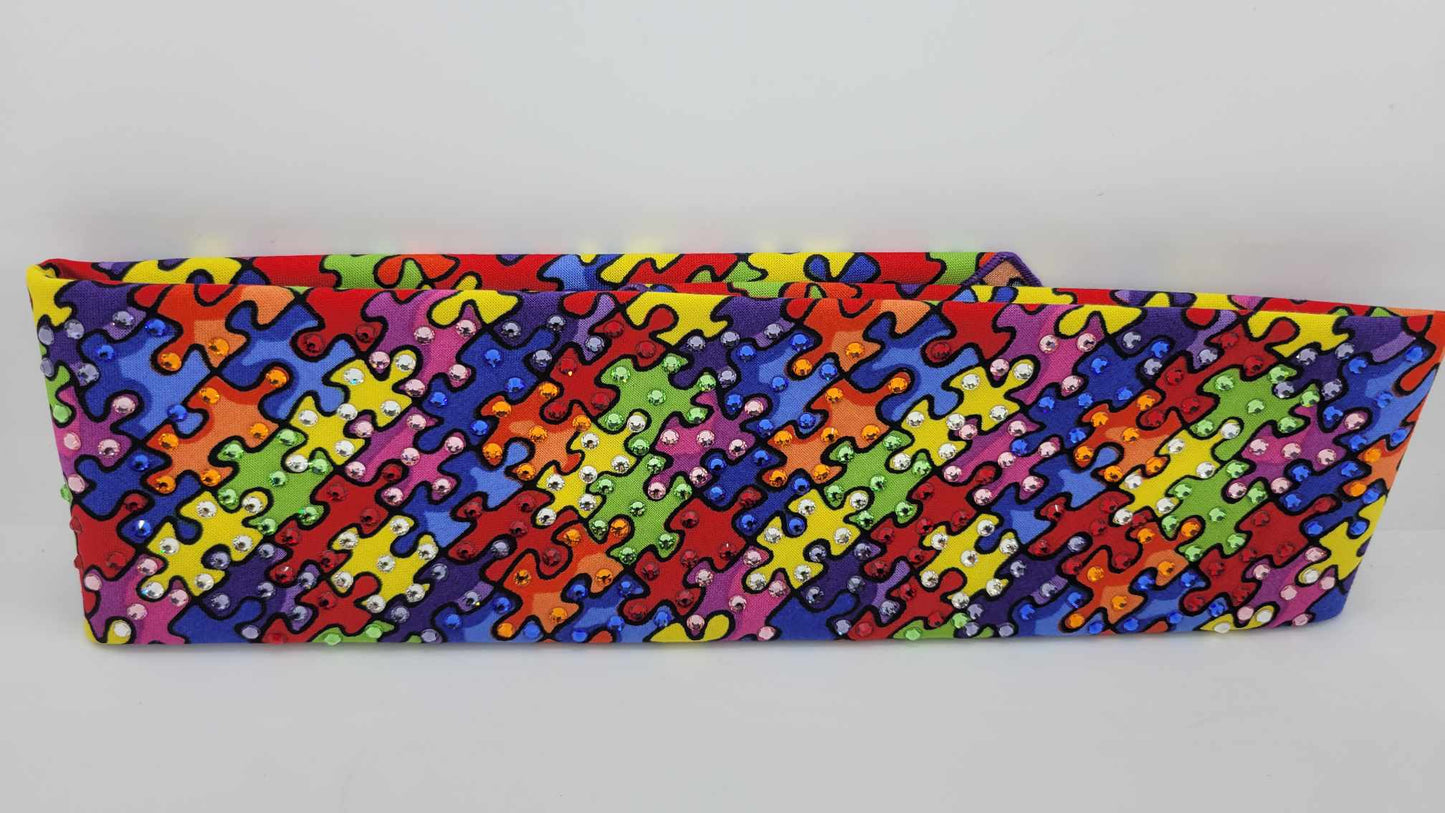 LeeAnnette Autism with Multiple Colors of Austrian Crystals (sku4842)