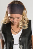 Stretchy Headband Skull Headdress (Sku5446)