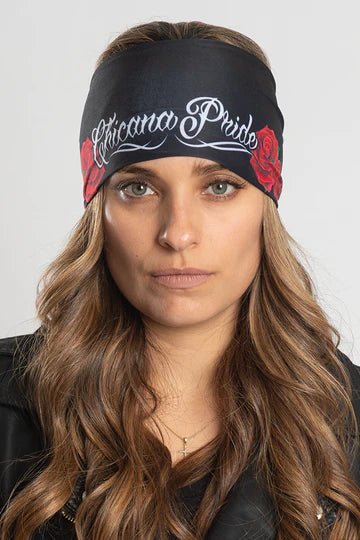 Stretchy Headband Chicana Pride (Sku5451)