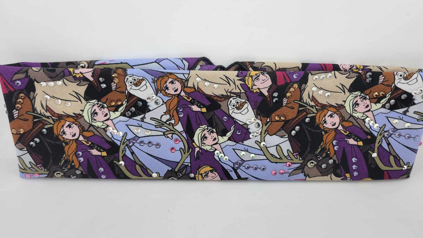 Frozen with Multiple Colors of Austrian Crystals (Sku6203)
