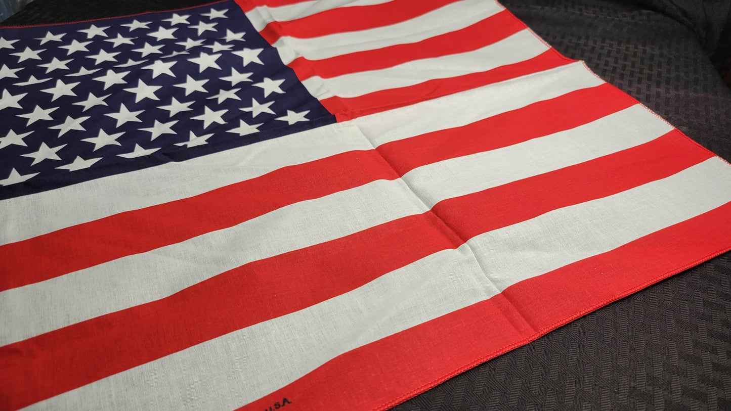 Plain Flags Bandana (Sku8464)