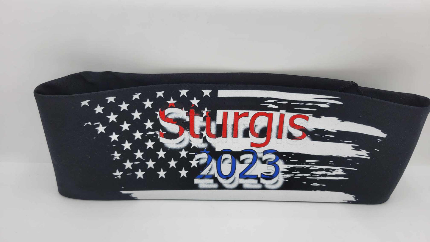 Plain Sturgis Black Bandana (Sku8527)