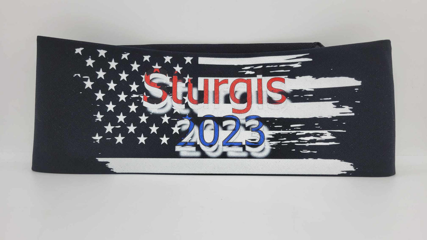 Plain Sturgis Black Bandana (Sku8527)