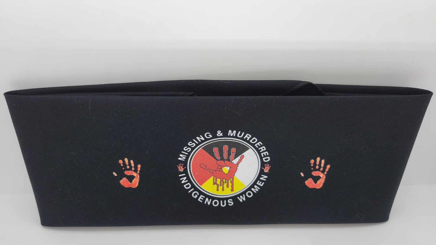 Plain Missing & Murdered Black Bandana (Sku8528)