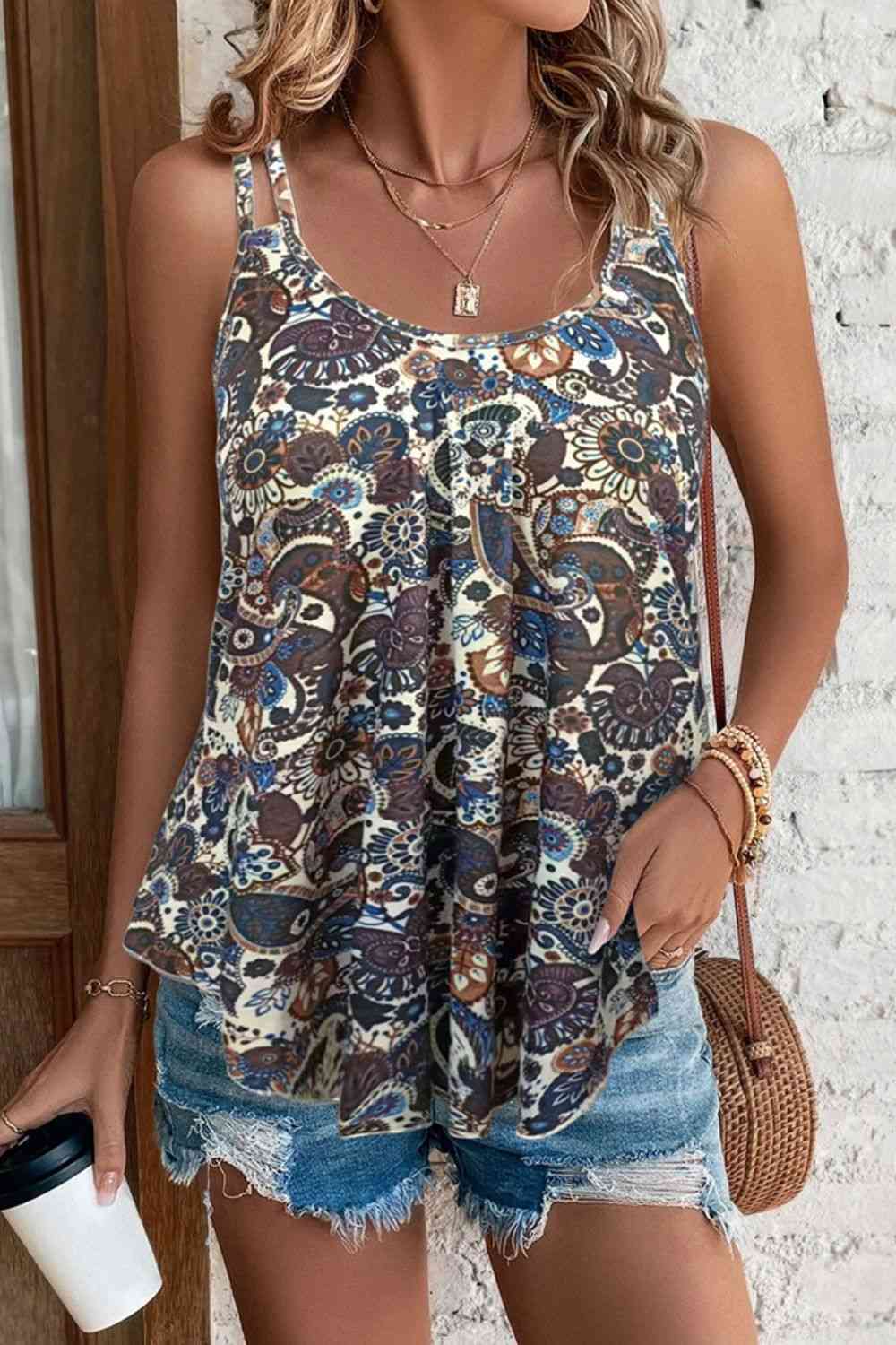 Rally PLUS & Regular Scoop Neck Double-Strap Cami