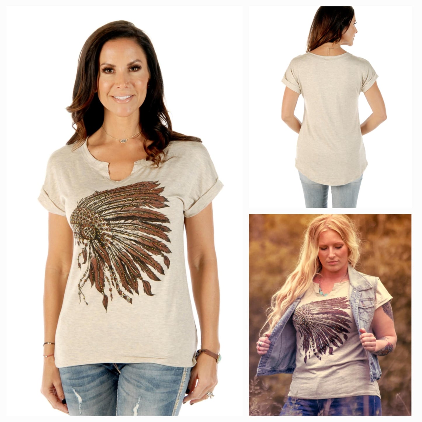 Battle Headdress Top