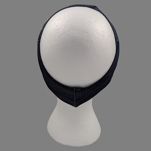 Stretchy Headband Motorcycle and Wings with Aurora Borealis Crystals (Sku5495)