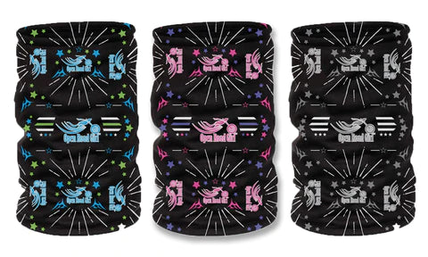 STAR OPEN ROAD GIRL NECKTUBE (NECK GAITER), 4 COLORS