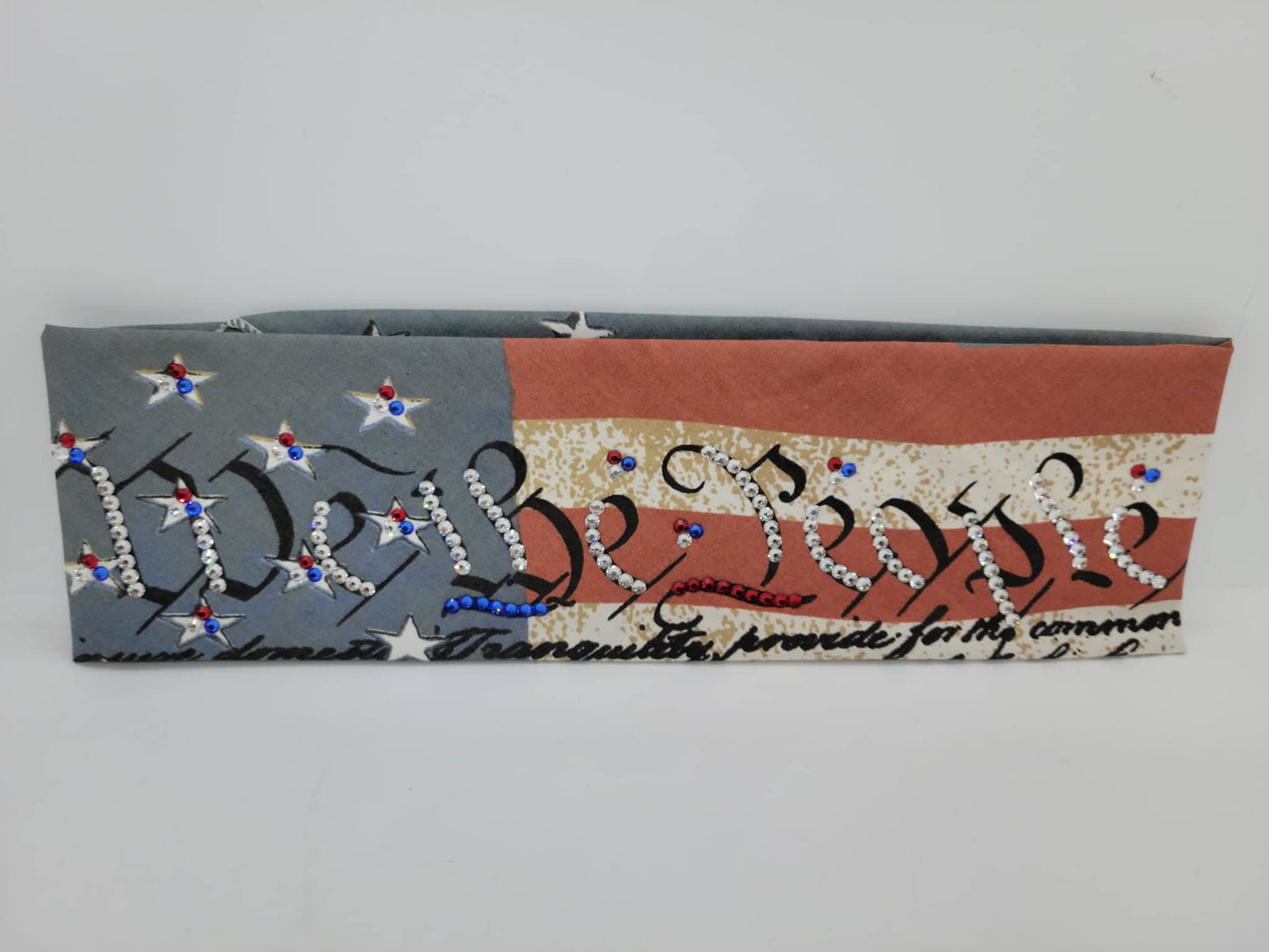 We The People 2nd Amendment with Austrian Crystal Bandana (Sku1100)
