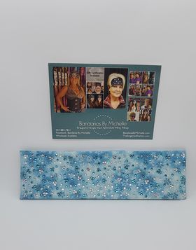 LeeAnnette Snow Flakes with Turquoise and Diamond Clear Swarovski Crystals (Sku4004)