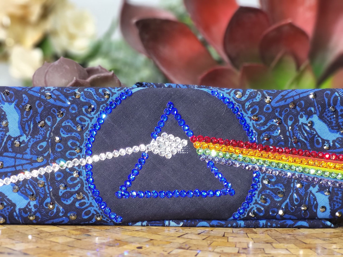 LeeAnnette Blue Pink Floyd with Austrian Crystals (Sku4092)