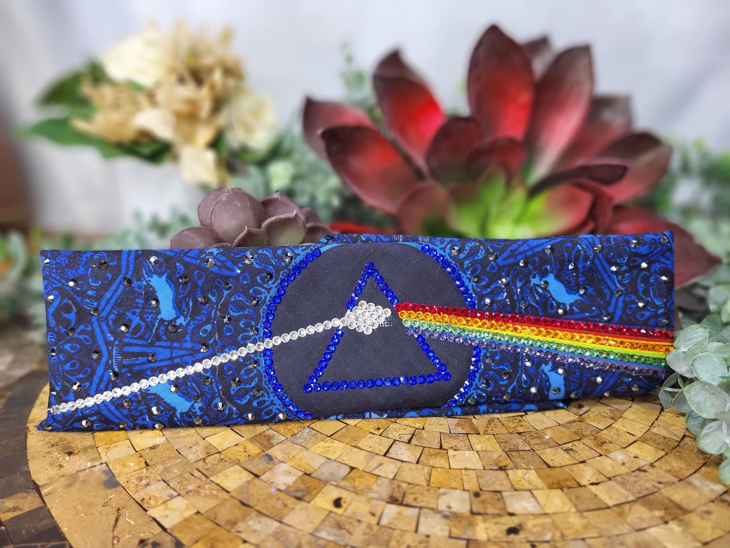LeeAnnette Blue Pink Floyd with Austrian Crystals (Sku4092)