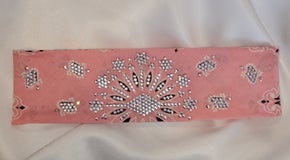 LeeAnnette Pink Paisley with Aurora Borealis Crystals (Sku4111)