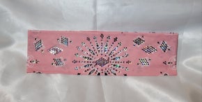 LeeAnnette Pink Paisley with Light Pink and Diamond Clear Austrian Crystals (Sku4218)