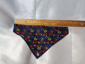 Small Doggy Dana Multicolored paws with Crystals (Sku7000)