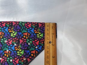 Small Doggy Dana Multicolored paws with Crystals (Sku7000)