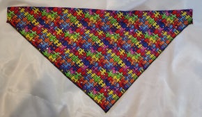 Large Doggy Dana Autism Awareness with Crystals