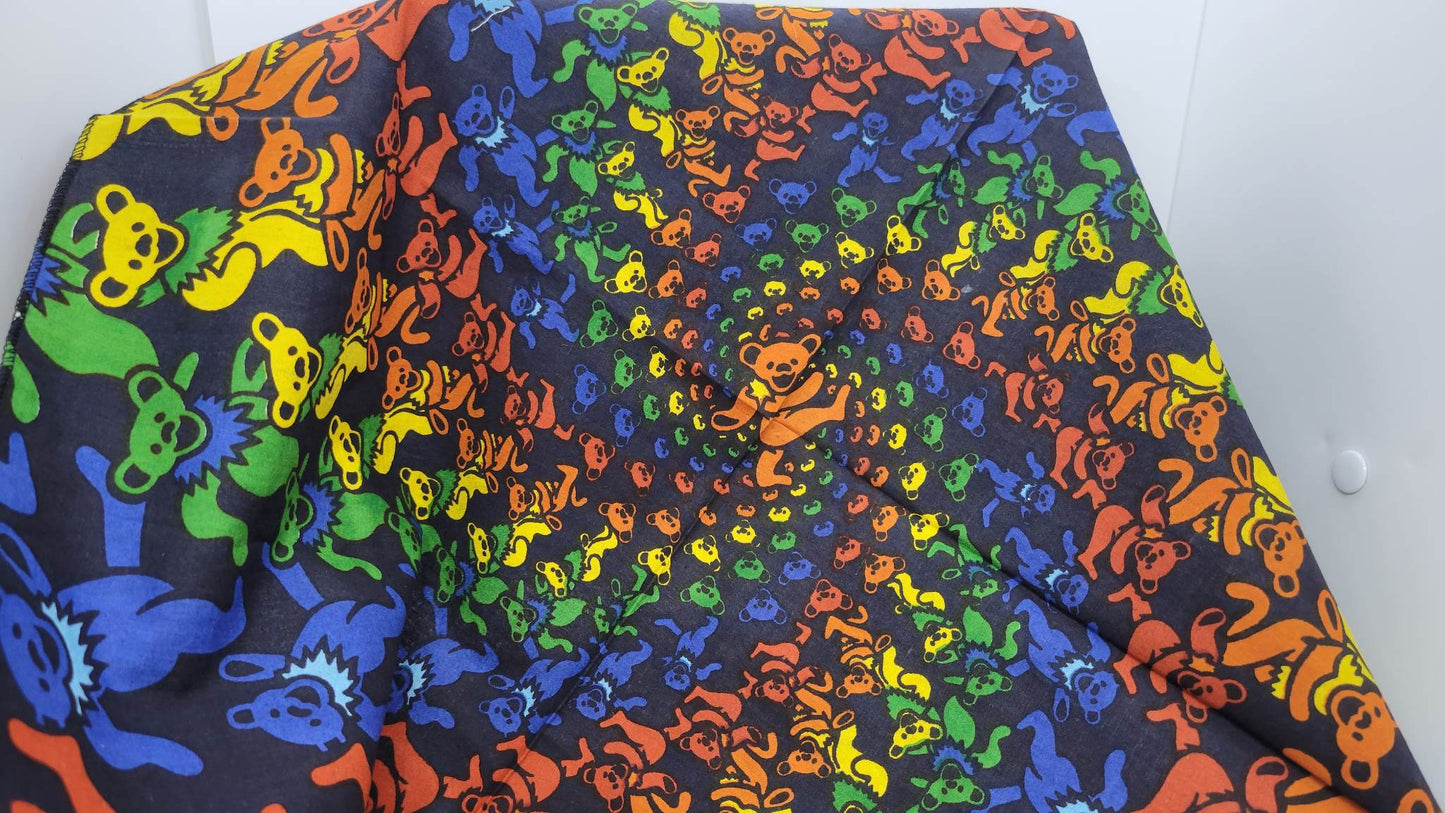 Plain Spiral Dancing Bears Bandana (Sku8241)