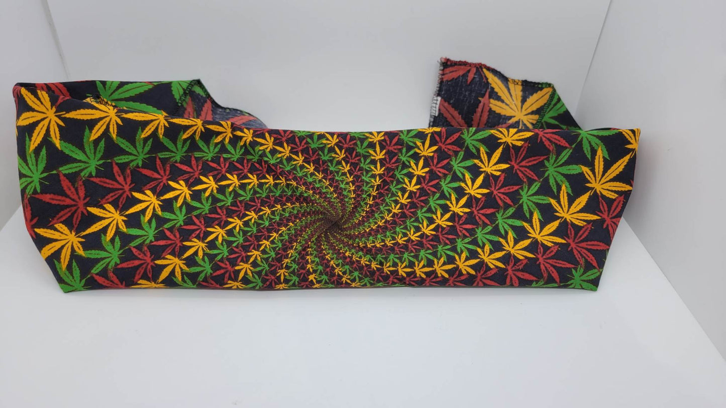 Plain Spiral Hemp Bandana (Sku8243)