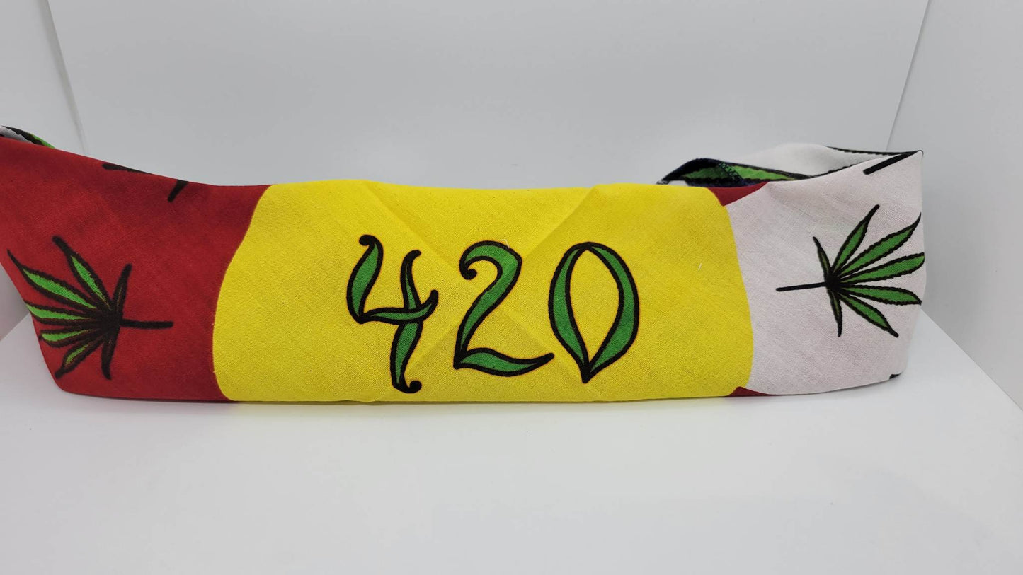 Plain 420 Bandana (Sku8244)