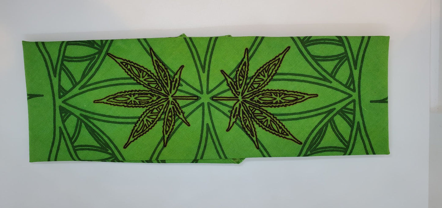 Plain Green Pot Bandana (Sku8245)