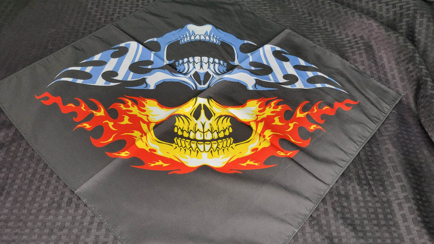 Plain Skull Faces Bandana (Sku8260)