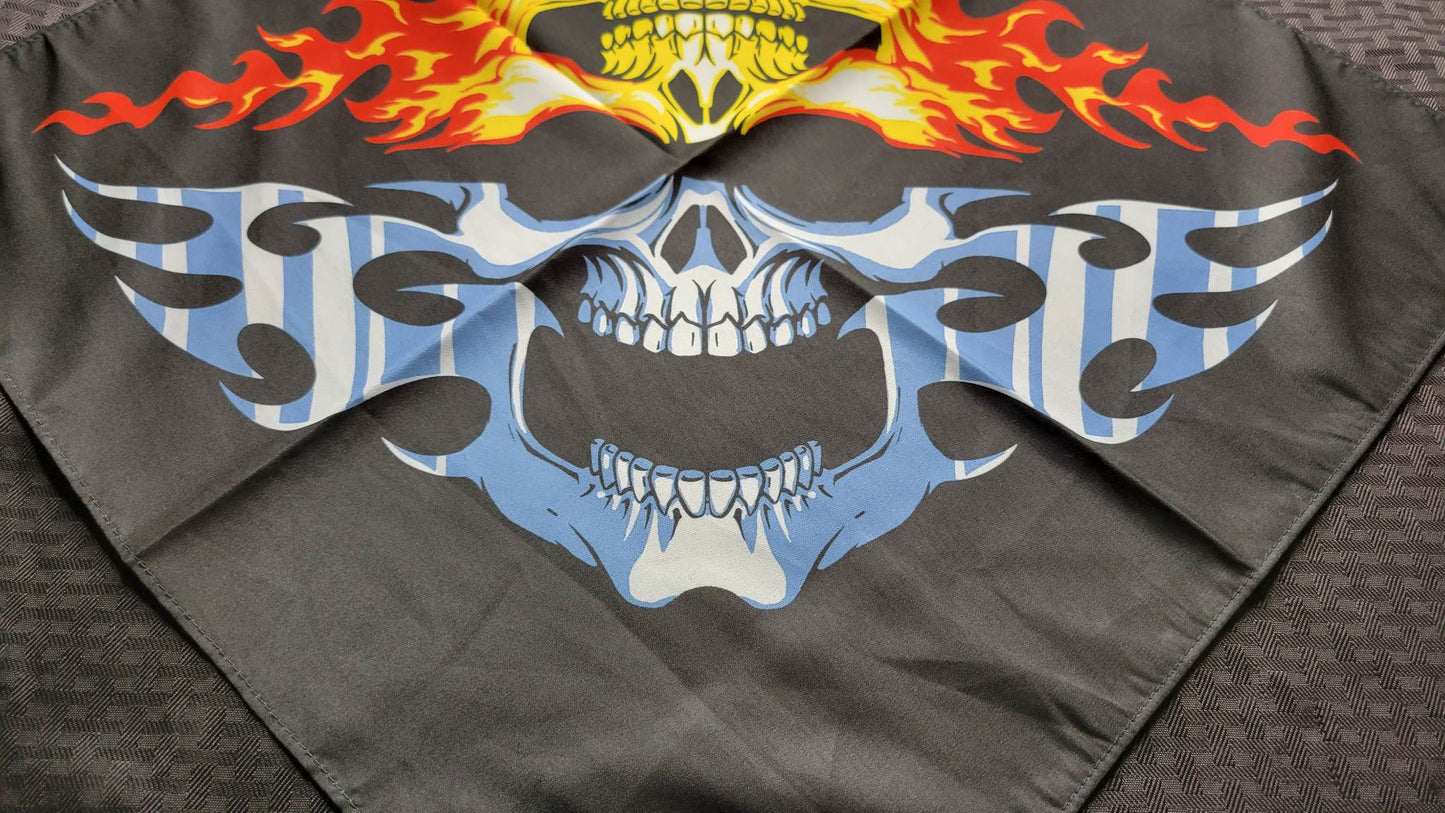 Plain Skull Faces Bandana (Sku8260)