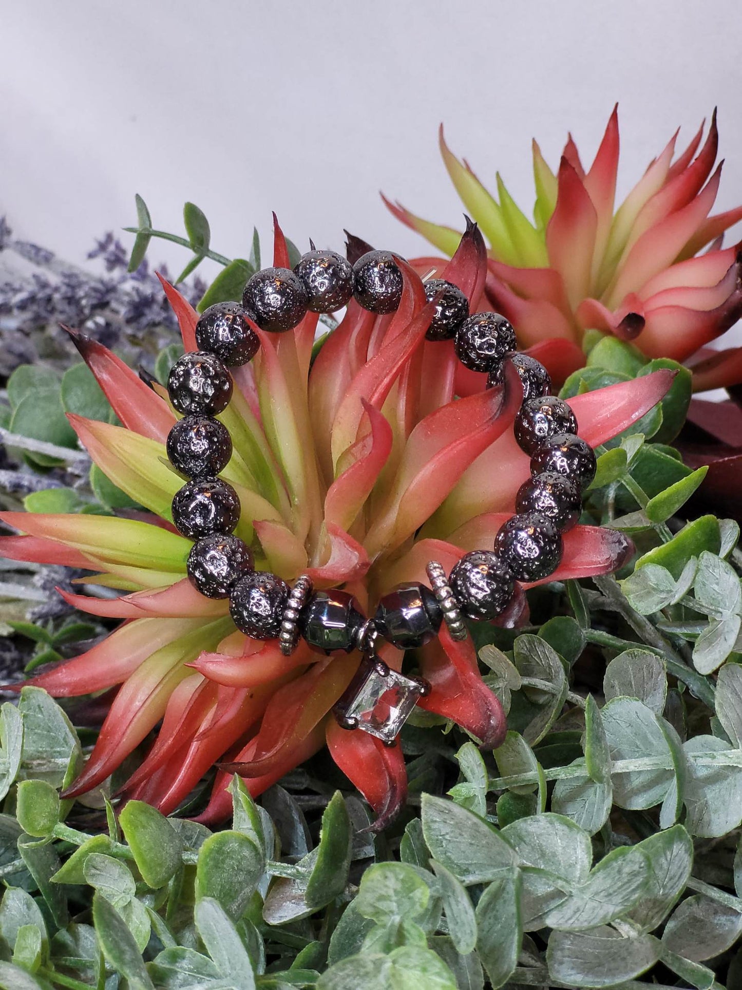Hematite Bracelet (Sku8936)