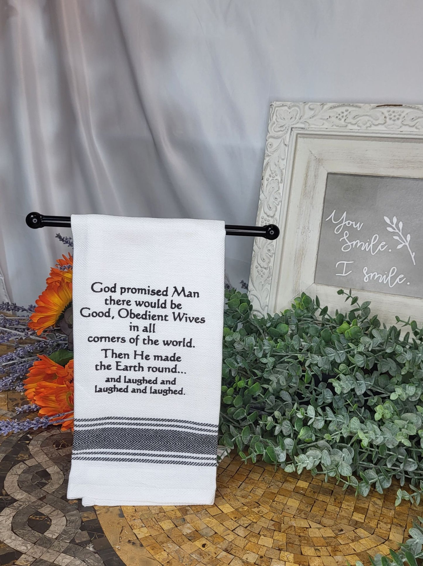 Kitchen Towels - God Promised Man