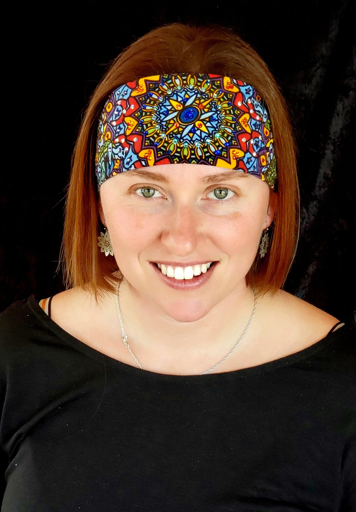Grateful Dead Turtle with Multiple Colors of Austrian Crystals (Sku1023)