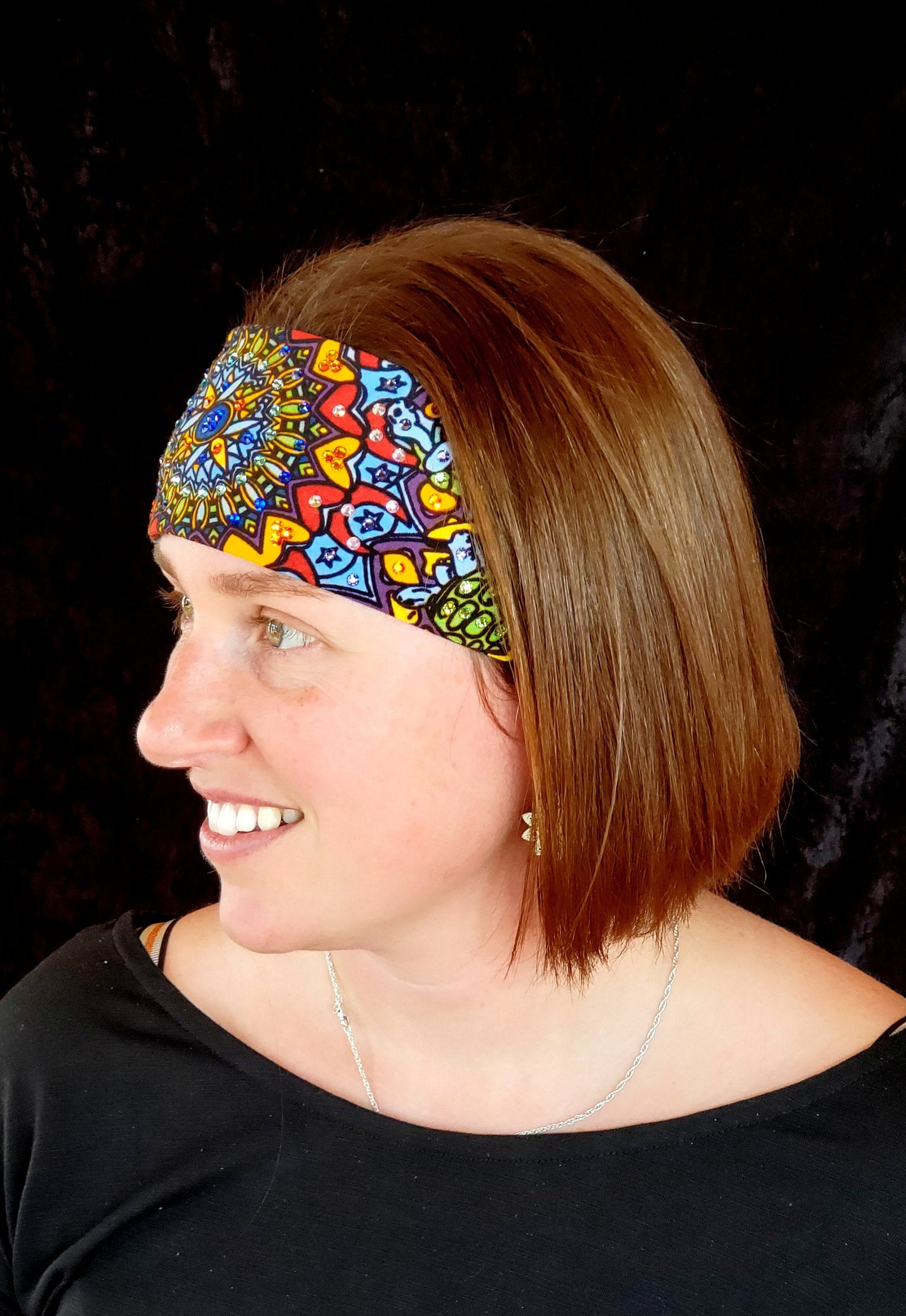 Grateful Dead Turtle with Multiple Colors of Austrian Crystals (Sku1023)