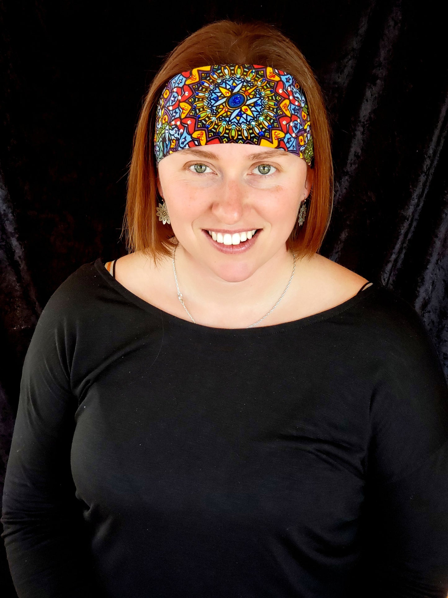 Grateful Dead Turtle with Multiple Colors of Austrian Crystals (Sku1023)