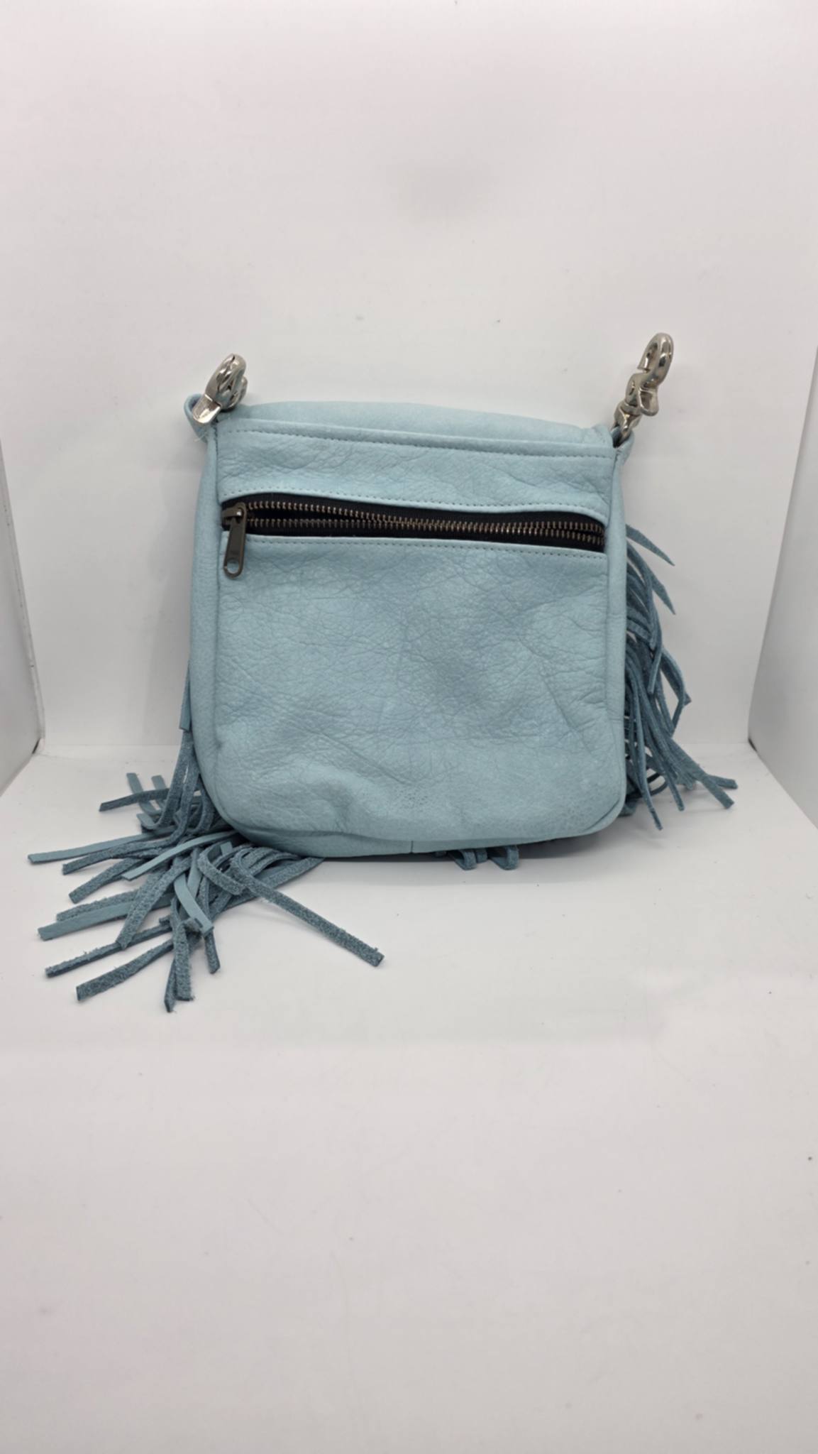 Turquoise Buck Skin Purse