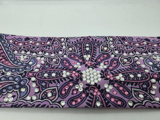 LeeAnnette Lavender Indian with Pink, Purple and Diamond Clear Austrian Crystals (sku40069)