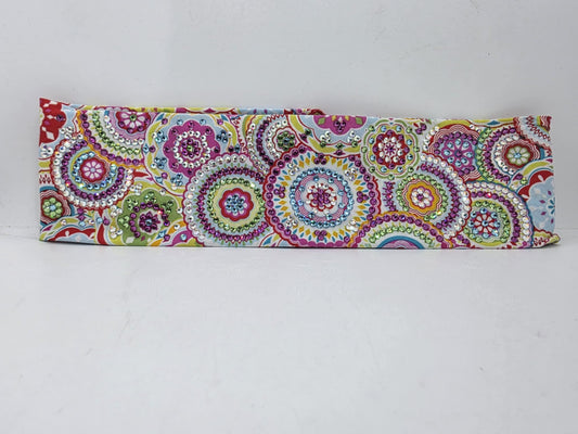Super LeeAnnette Bright Flowers Bandana with Multiple Colors of Austrian Crystals (Sku4295)