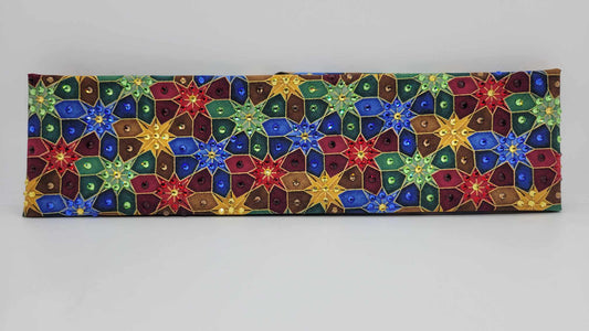 LeeAnnette Colorful Mosaic with Multiple Colors of Austrian Crystals (Sku4933)