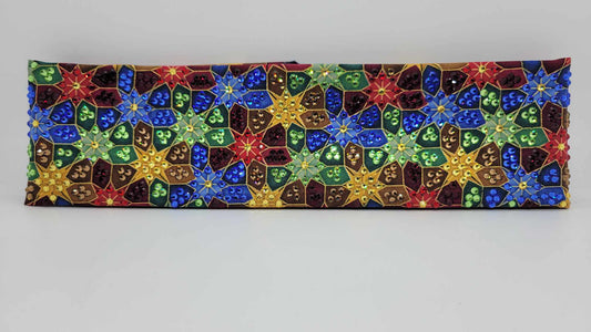 Super LeeAnnette Colorful Mosaic with Multiple Colors of Austrian Crystals (Sku4937)