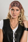 Stretchy Headband Skull Headdress (Sku5446)