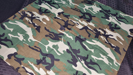 Plain Camo Bandana (Sku8468)