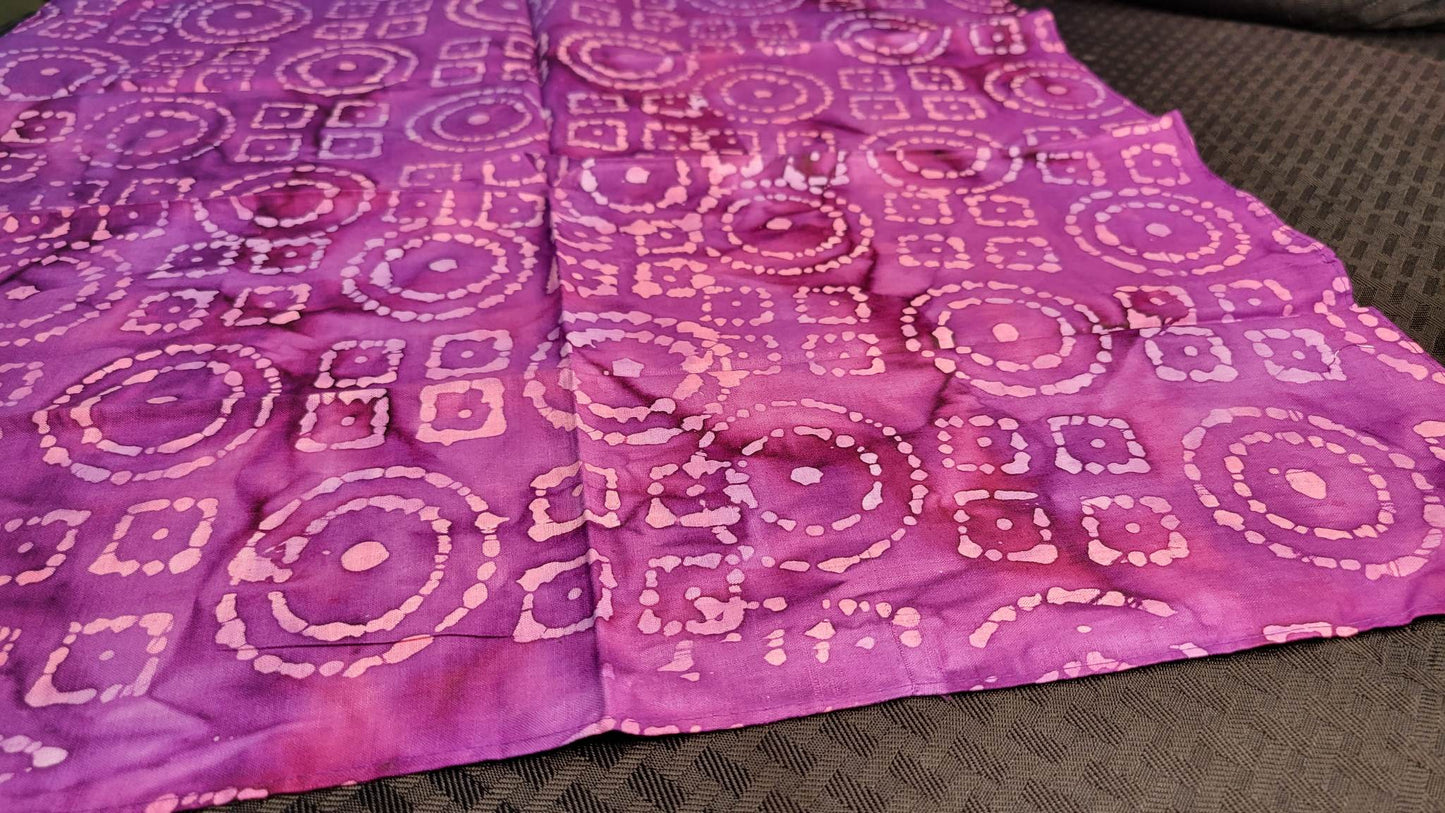 Plain Purple and Pink Bandana (Sku8517)