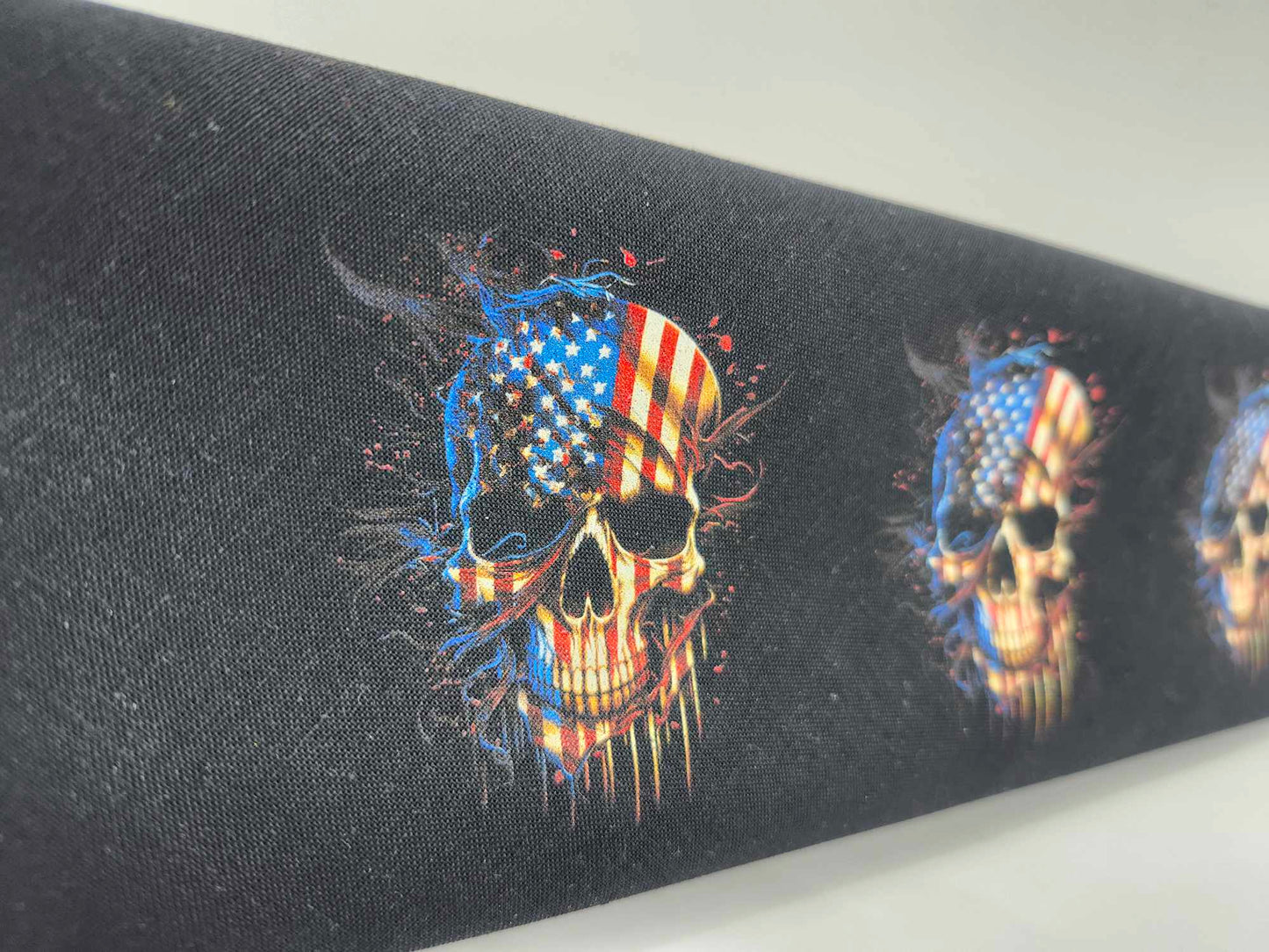 Plain Flag Skulls Bandana (Sku8532)