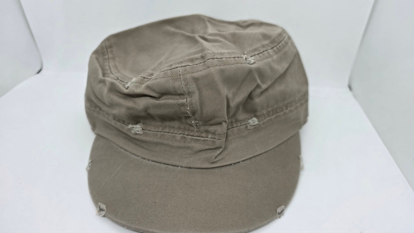 Tan cap