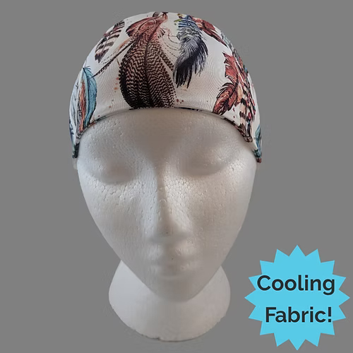Stretchy Headband Plain Feather (Sku5457)
