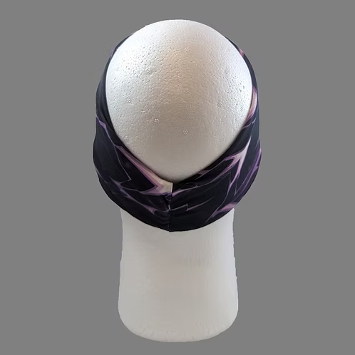 Stretchy Headband Purple Lighting no crystals (Sku5507)