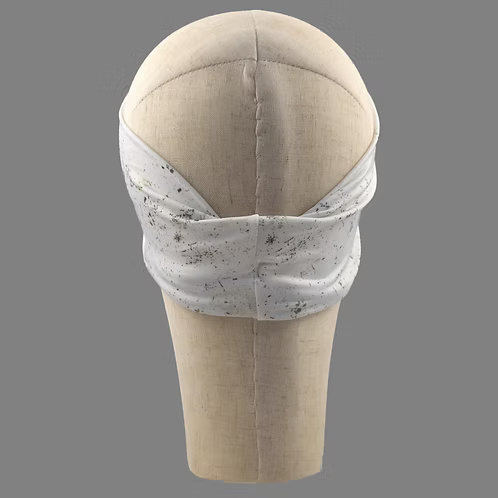 Stretchy Headband Sturgis Skull with Aurora Borealis Crystals (Sku5504)