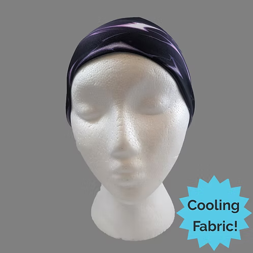 Stretchy Headband Purple Lighting no crystals (Sku5507)