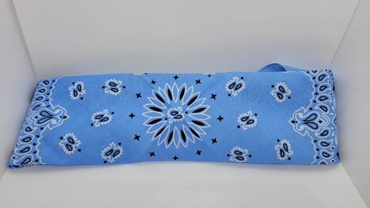 Plain Baby Blue Bandana (Sku8210)