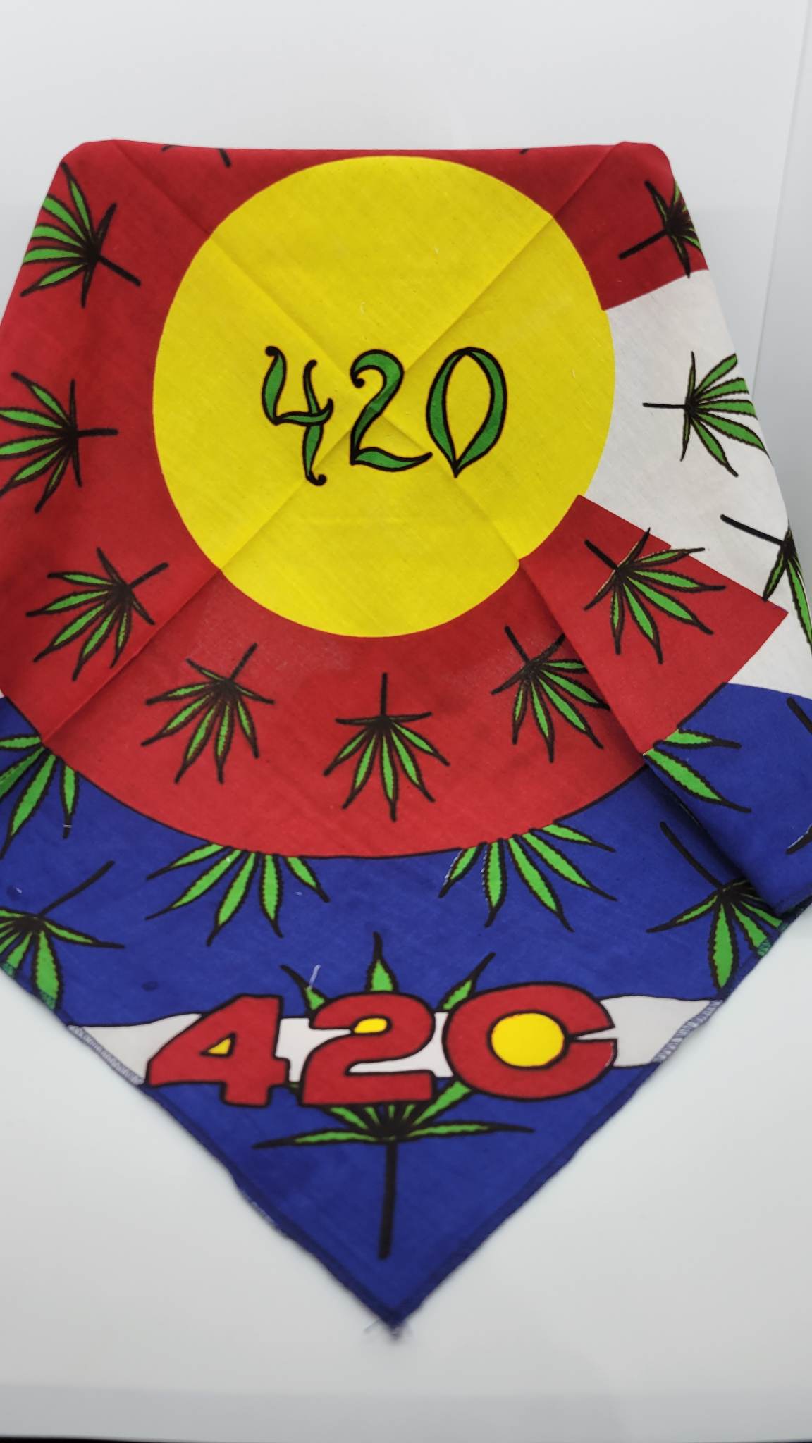 Plain 420 Bandana (Sku8244)